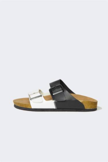 Boy Flat Sole Double Banded Slippers