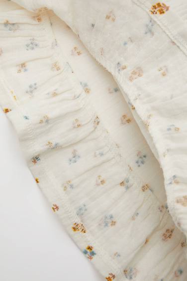 Baby Girl Floral Muslin 2 Piece Set