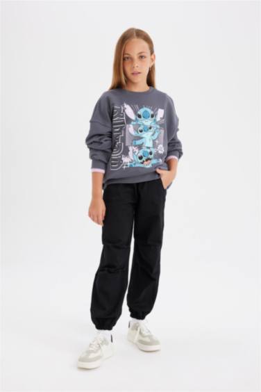 سروال باراشوت بناتي قطن