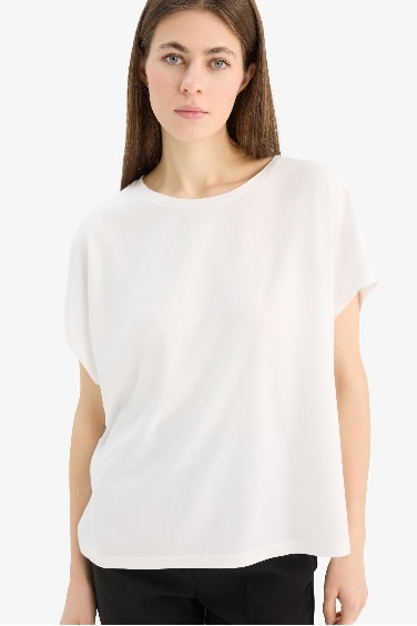 Crew Neck modal Short Sleeve T-Shirt