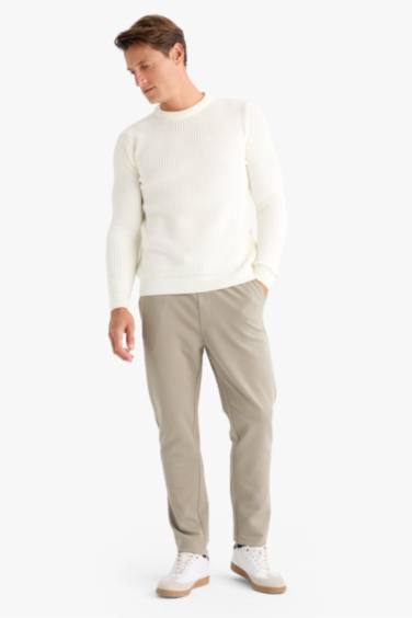 Standart Fit Bisiklet Yaka Triko Kazak