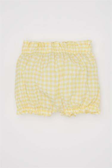 Baby Girl Printed Sleeveless T-Shirt Shorts Hair Band 3 Piece Set