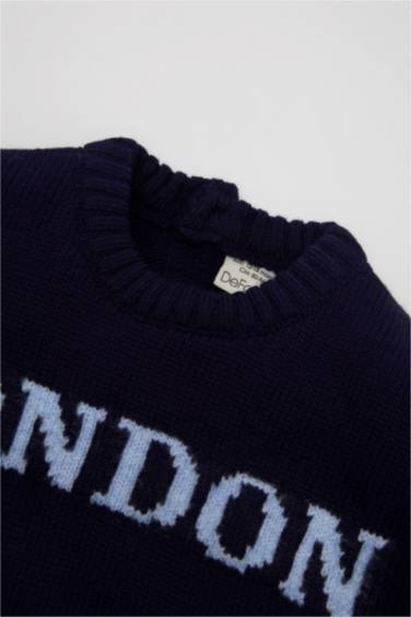 Сәби Ұл қалыпты пішім қала Пулловер