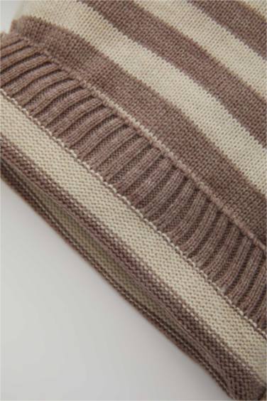 Baby Boy Regular Fit Striped Pullover