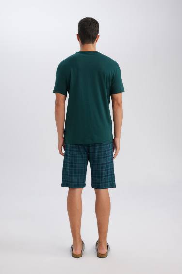 Regular Fit Short Sleeve 2 Piece Set