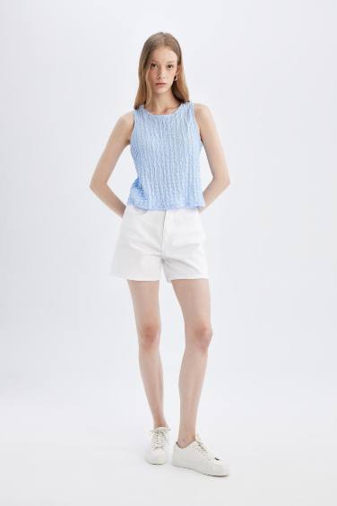 بلوزة كت قصة عادية بياخة هالتر