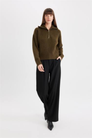 релакс пішімі жартылай найзағай selanoıke Пулловер