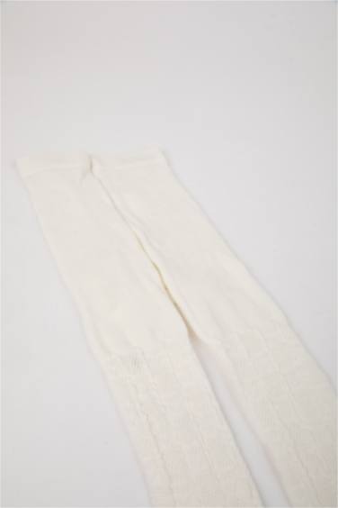 Baby Girl Seamless Cotton Pantyhose