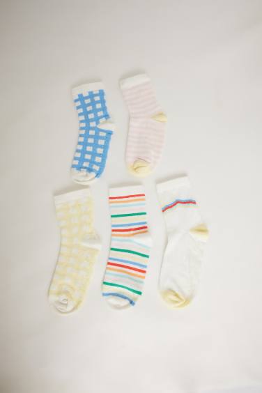 Baby Girl 5 Piece Short Socks