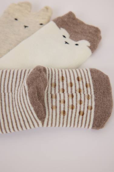Baby Boy Animal 3 piece Long sock