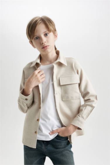 قميص بولو اولادي كم طويل قصة عادية