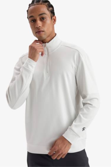 سويت شيرت رياضي قصة عادية بياخة عالية من DeFactoFit