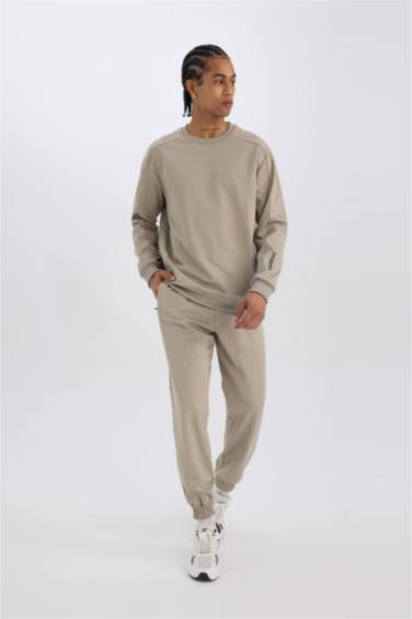 DeFactoFit Loose Fit Flexible Leg Pique Sweatpants