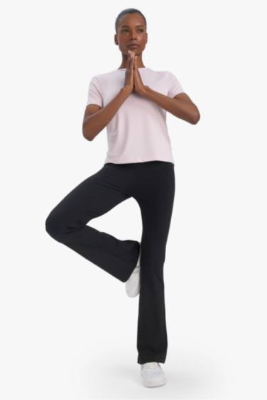 DeFactoFit Flare Fit High Waist Standard Length Sports Sweatpants