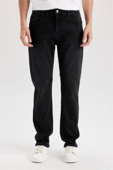 بنطلون جينز سيرجيو قصة عادية برجل عادية وخصر عادي