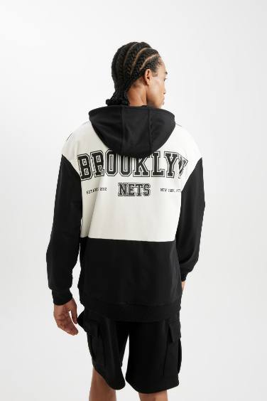 Свитшот NBA Brooklyn Nets с капюшоном, DeFactoFit