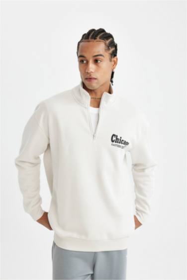 NBA Chicago Bulls үлкен пішім биік жаға Свитер