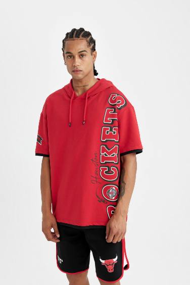 NBA Houston Rockets Лицензиялық бас киімді Футболка