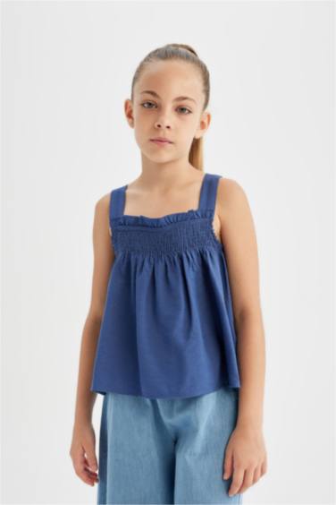 Girl Short Sleeve Blouse