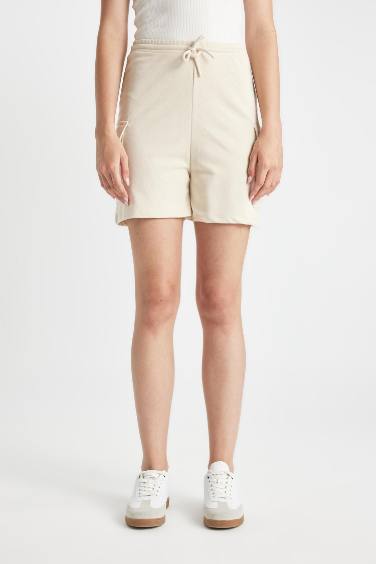 Straight Leg Thick Fabric Shorts