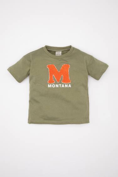 Baby Boy Printed Short Sleeve T-Shirt