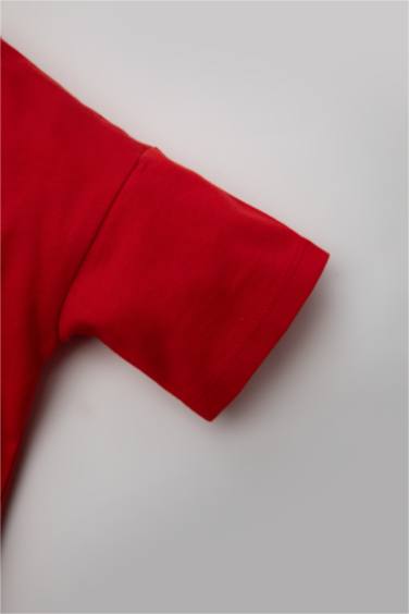 Baby Boy Printed 2 Piece Short Sleeve T-Shirt