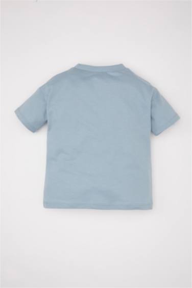 Baby Boy Crew Neck Printed T-Shirt