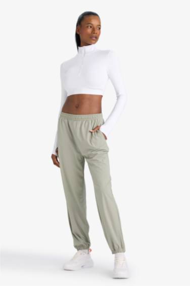 DeFactoFit Standard Fit Zippered Leg Jogger Premium Sweatpants