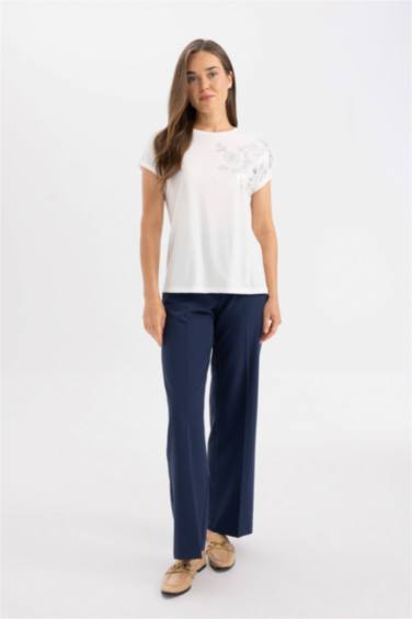 Crew Neck Short Sleeve T-Shirt