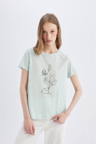 تيشيرت قصة عادية نص ردن وياخة دائرية