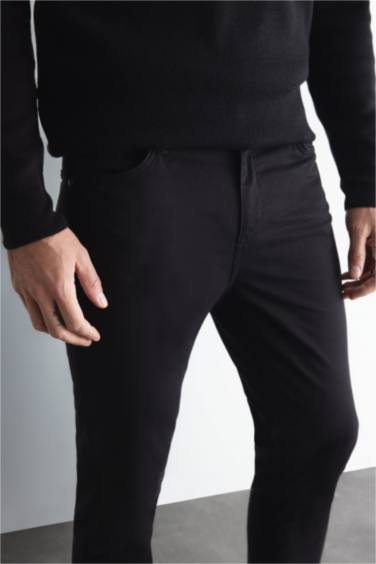 Pantalon Chino avec Ourlet étroit