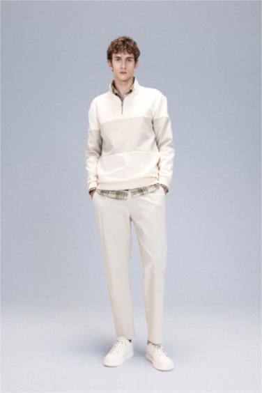 Tapered Fit Trousers