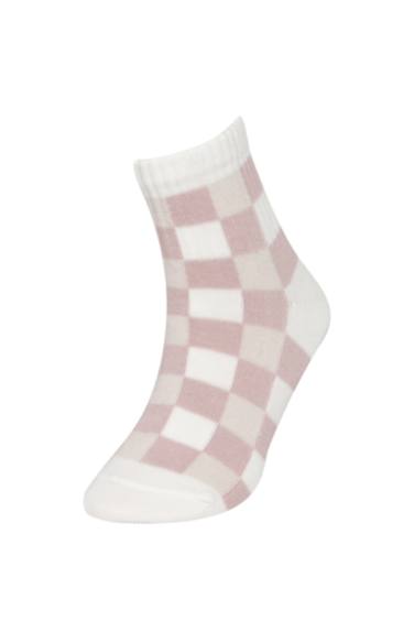 Chaussettes Longues Coton pour Fille - 3 Paires