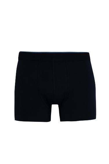 بوكسر قصة عادية كحلي - 3 قطع