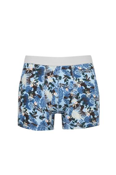 Regular Fıt Hayvan Baskılı 3'lü Boxer