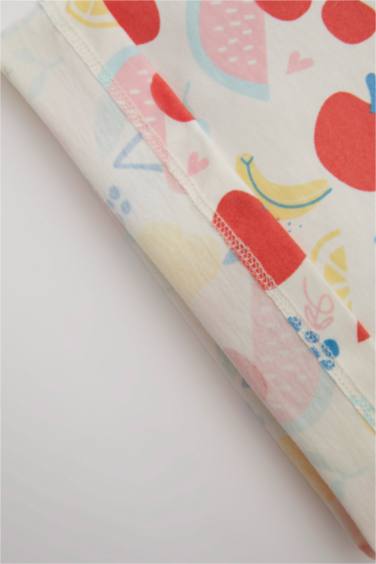 Baby Girl Newborn Fruit Cotton 2 Piece Snap T-Shirt