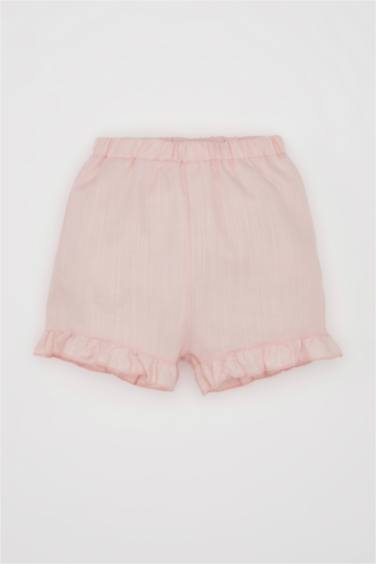 Baby Girl Floral Poplin Blouse Shorts 2 Piece Set