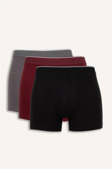 Regular Fit 3'lü Boxer