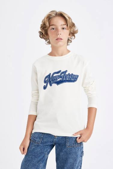 Boy Crew Neck Printed T-Shirt