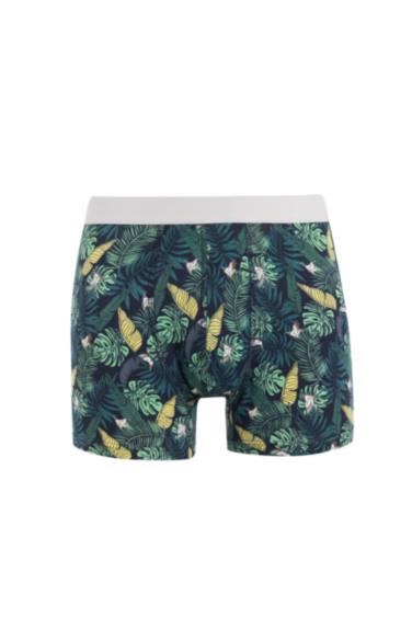 Regular Fıt Baskılı 3'lü Boxer