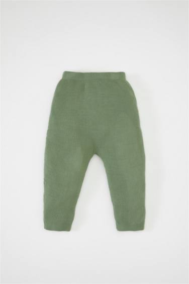 طقم تريكو بيبي اولادي كارديجان وبنطلون قصة عادية - قطعتين