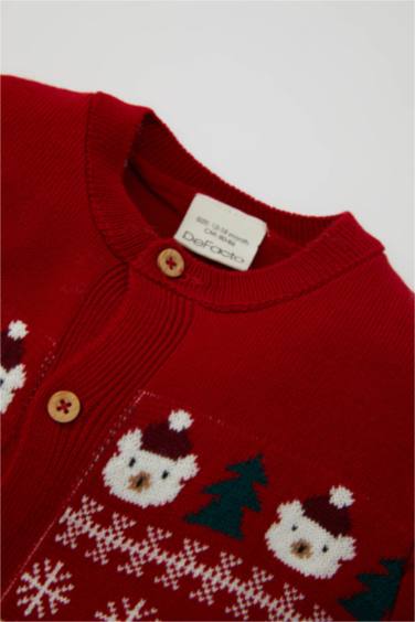 Baby Boy Newborn Christmas Themed Jumpsuit