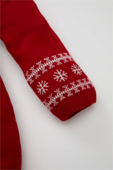 Baby Boy Newborn Christmas Themed Jumpsuit
