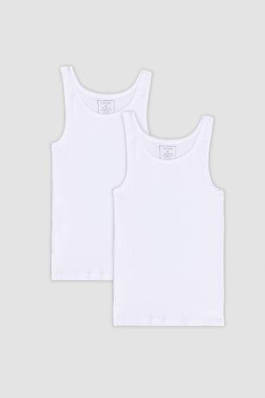 Slim Fit Camisole 2 Piece Undershirt