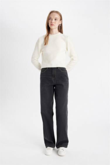 релакс пішімі деним Шалбар