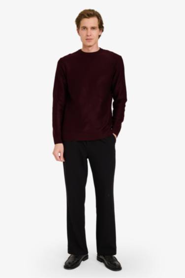 Standart Fit Bisiklet Yaka Triko Kazak