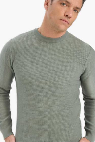 Standart Fit Bisiklet Yaka Triko Kazak