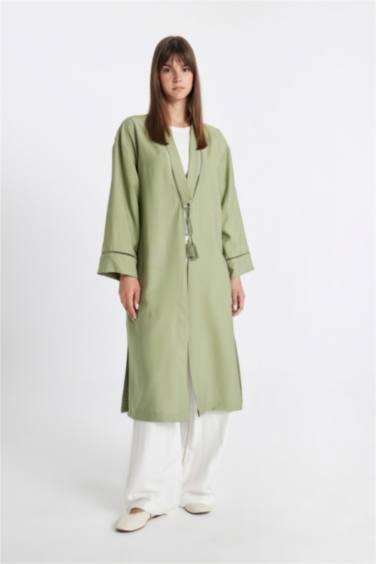 كيمونو قصة مريحة بياخة قاضي