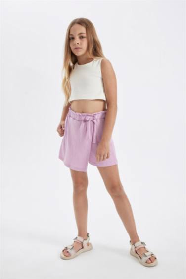 Girl Wrinkled Skort