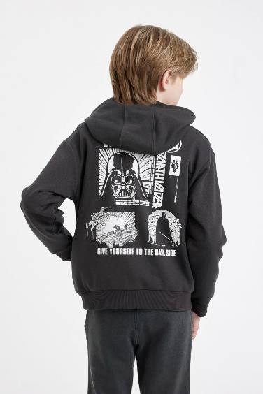 Boy Star Wars Regular Fit Back Printed Sweatshirt